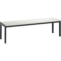 C+P 8051000S10005 Umkleidebank 420x1500x353mm sgr/lgr
