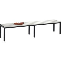 C+P 8052000S10006 Umkleidebank 420x1960x353mm sgr/lgr