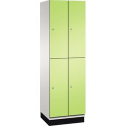 C+P 4510120S10022 Doppelstockspind Sockel 4Fächer B600mm lgr/cgn