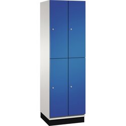 C+P 4510120S10021 Doppelstockspind Sockel 4Fächer B600mm lgr/ebl