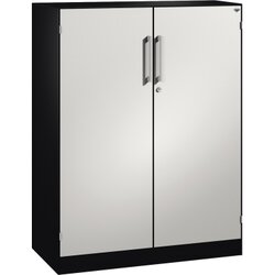 C+P 141032000S10155 Aktensideboard 3OH 1310x1000x435mm sgr/lgr