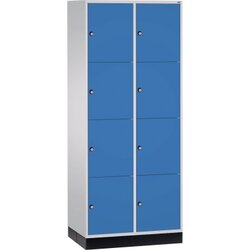 C+P 8470203S10002 Schließf.schrank 8Fächer 1950x820x600mm lgr/ebl