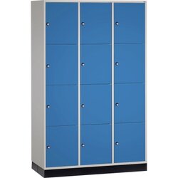C+P 8470303S10006 Schließf.schrank 12Fächer 1950x1220x600mm lgr/lbl