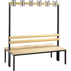 C+P 8051200S10001 Garderobenbank 1710x1500x756mm sgr