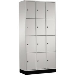 C+P 8470301S10003 Schließf.schrank 12Fächer 1950x920x500mm lgr/lgr