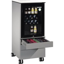C+P 54780200S10025 Kühlschrankcaddy L+E-Tassen B500mm wsalu/wsalu