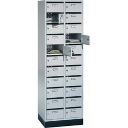 C+P 8170211S10007 Verteilerschrank 22Fächer lgr/lgr