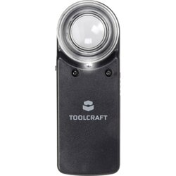 TOOLCRAFT 1303080 Handlupe 15xLinsengröße 20mm 