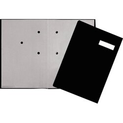PAGNA 24052-44 Unterschriftsmappe Leinen schwarz