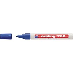 edding 4-750003 Lackmarker 750 2-4mm Rundspitze permanent blau