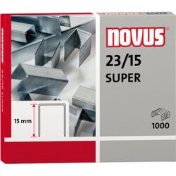 NOVUS 042-0044 Heftklammer 23/15 verzinkt 1.000 St./Pack.