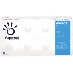 Papernet 404901 Toilettenpapier 3lagig 250Blatt weiß 8 Rl./Pack.