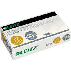 Leitz 55540000 Heftklammer P3 24/6 verzinkt 1.000 St./Pack.