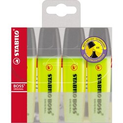 STABILO® 70/4-24 Textmarker BOSS ORIGINAL ge 4St