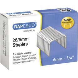 RAPESCO S24602Z3 Heftklammern 24/6mm 5.000 St./Pack.