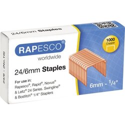 RAPESCO S24600Z3 Heftklammern 24/6mm 1.000 St./Pack.