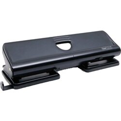 RAPESCO 1054 Doppellocher 720 20Blatt 4fach-Lochung schwarz