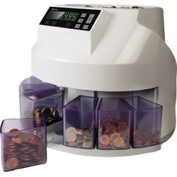 SAFESCAN 113-0547 Geldzählmaschine 1250 Münzzähler/sortierer grau