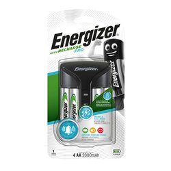 Energizer® E300696604 Akkuladegerät Pro Charger +4x2400mAh