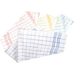 HYGOCLEAN 300004 Geschirrtuch KARO Baumwolle kar. sort. 10 St./Pack.