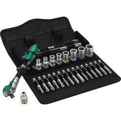 Wera 05004016001 Steckschlüsselsatz SA Zyklop Speed 28teilig 8100