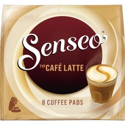 Senseo® 4051016 Kaffeepads Cafe Latte 8 St./Pack.