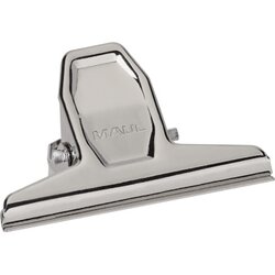 MAUL 2100796 Briefklemmer 20mm Breite 75mm hellsilber