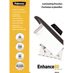 Fellowes® 5312903 Laminierfolie Enhance 80 DIN A4 tr 250 St./Pack.
