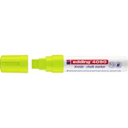 edding 4-4090065 Kreidemarker 4090 4-15mm Keilspitze neongelb