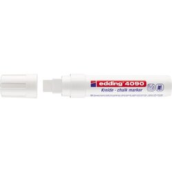 edding 4-4090049 Kreidemarker 4090 4-15mm Keilspitze weiß