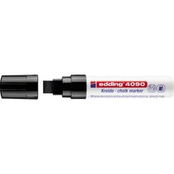 edding 4-4090001 Kreidemarker 4090 4-15mm Keilspitze schwarz