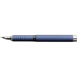 Faber-Castell 148443 Füller Essentio Aluminium B blau