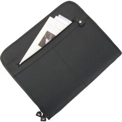 Alassio® 30042 Schreibmappe MILANO   36x29x5cm sw