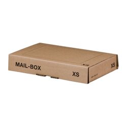 smartboxpro 00069028 Versandkarton MAIL-BOX 244x145x38mm XS braun