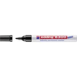 edding 4-8300001 Permanentmarker 8300 schwarz 