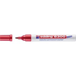edding 4-8300002 Permanentmarker 8300 rot 