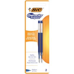 BIC® 862229 Gelmine 0,3mm blau 2 St./Pack. 