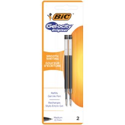 BIC® 862228 Gelmine 0,3mm schwarz 2 St./Pack.