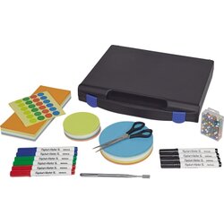 MAUL 6396099 Moderationskoffer Kunststoff schwarz +Inhalt