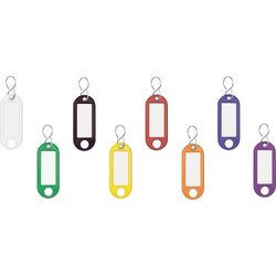 WEDO® 262803499 Schlüsselanhänger sortiert 100 St./Pack.