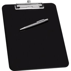 WEDO® 576601 Klemmbrett A4 Stiftehalter Öse sw