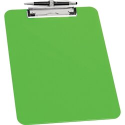 WEDO® 576611 Klemmbrett A4 Stiftehalter Öse hl.gn