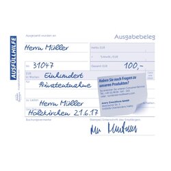 Avery Zweckform Ausgabebeleg 303