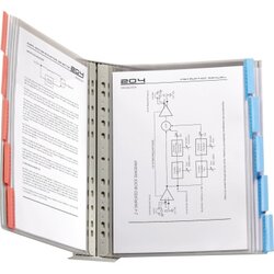 DURABLE 569100 Sichttafelständer VARIO  Wall 10Tafeln