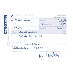 Avery Zweckform Einnahme-/Ausgabebeleg 1205