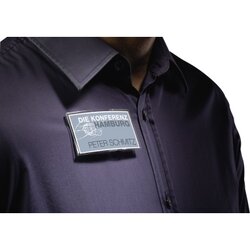 DURABLE Namensschild KONVEX Magnet