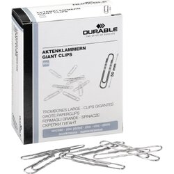 DURABLE 122625 Aktenklammer 50mm verzinkt 100 St./Pack.