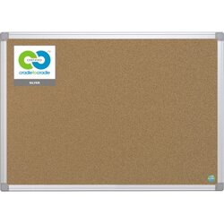 Bi-office CA051790 Korktafel Earth 120x90cm Aluminiumrahmen