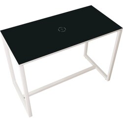 easyDesk® TD114.13.11P Stehtisch 110x114x75cm anthrazit