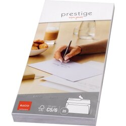 ELCO 7049912 Briefumschlag Prestige C5/6 oF hk hochweiß 25 St./Pack.